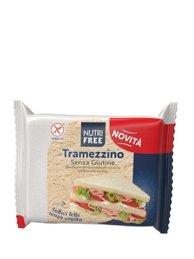 Nutrifree Tramezzino bezglutēna maize bez garozas, 160 g