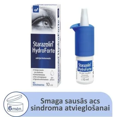 Starazolin Hydroforte acu pilieni 10 ml