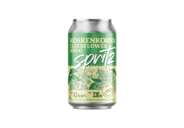 Коктейль Koskenkorva Hugo Spritz 4,5%, 0,33 л