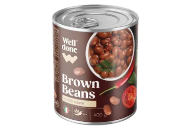 KONSERVĒTAS CEPTAS PUPIŅAS ČILI MĒRCĒ WELL DONE 400G