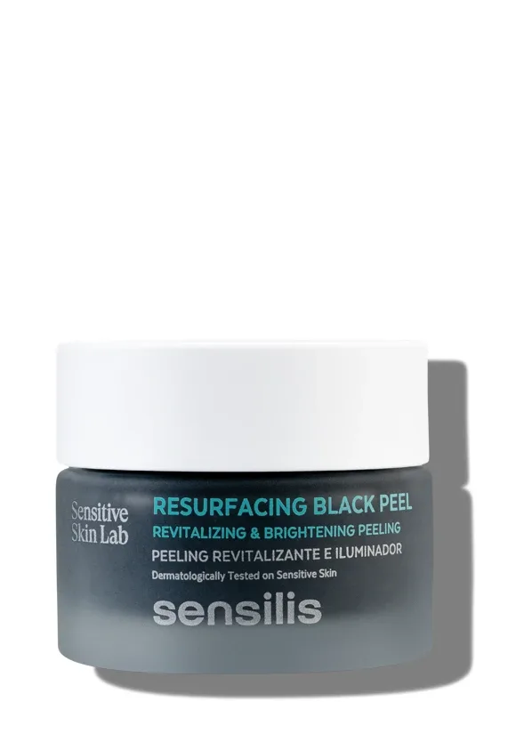 Sensilis Resurfacing Black Peel sejas skrubis, 50 ml
