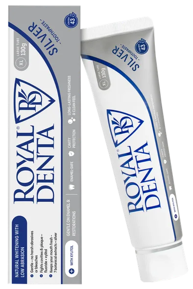 Royal Denta Silver zobu pasta, 130 g
