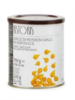 SALDSKĀBAS PIPARU LĀSĪTES RISTORIS, DZELTENAS, 790 G/325 G