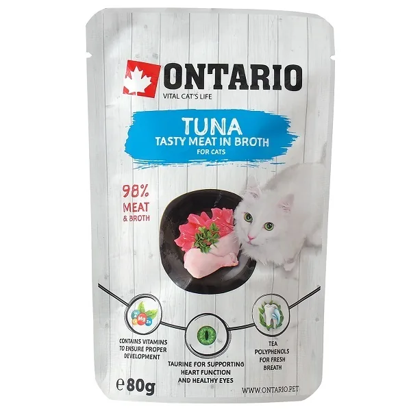 KONSERVI KAĶIEM ONTARIO, TUNCIS BILJONĀ, 80G