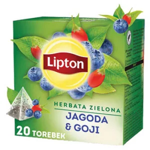 TĒJA ZAĻĀ BLUEBERRY GOJI LIPTON 20TM