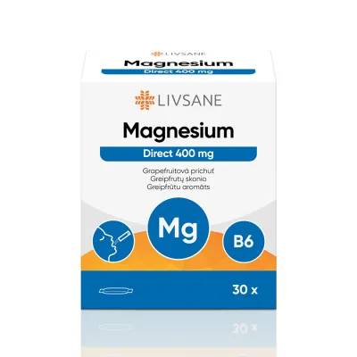 Livsane Magnesium Direct 400 mg pulveris N30