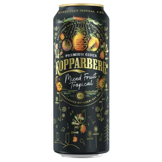 Сидр Kopparberg Mixed Fruit Tropical 4,5%, 0,5 л банка