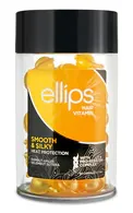 ELLIPS SMOOTH & SILKY PRO KERATIN UZ MATIEM KLĀJAMIE VITAMĪNI MITRUMA ATJAUNOŠANAI, 50X1ML