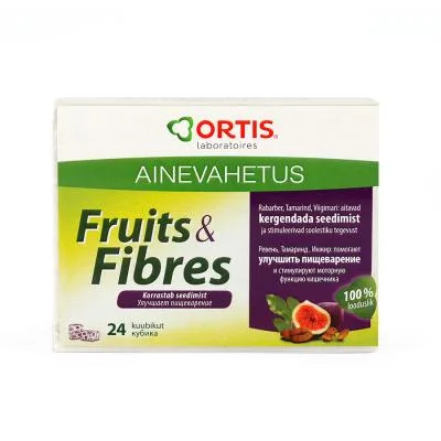 Fruits & fibres kubiņi N24
