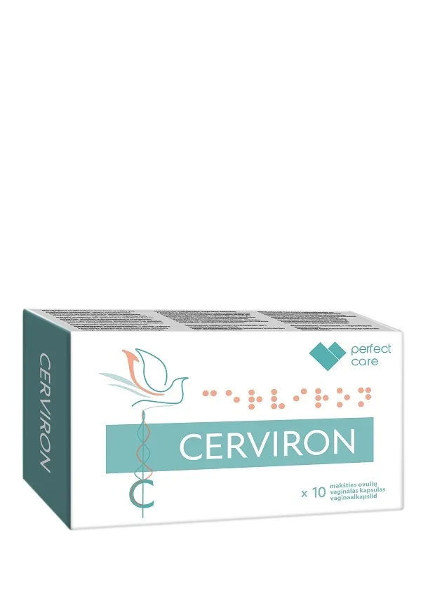 Cerviron vaginālās kapsulas, 10 gb.