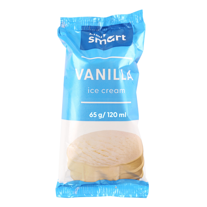 SALDĒJUMS RIMI SMART AR VANIĻAS GARŠU GLĀZĪTĒ 120ML/65G