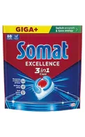 SOMAT EXCELLENCE 3IN1 KAPSULAS TRAUKU MAZGĀŠANAS MAŠĪNAI, 88GAB.