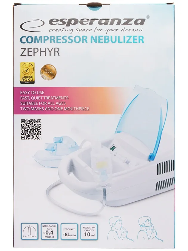 Esperanza ECN002 Inhalators, 1 gb.
