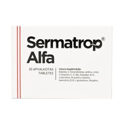 Sermatrop Alfa tabletes N30