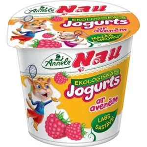 JOGURTS EKOLOĢISSKAIS NAU AR AVENĒM 3.2% 125G