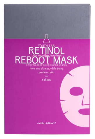 Youth Lab Retinol Reboot sejas maska, 4 gab.