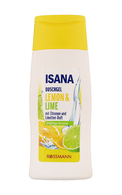 ISANA LEMON&LIME DUŠAS ŽELEJA, 50ML