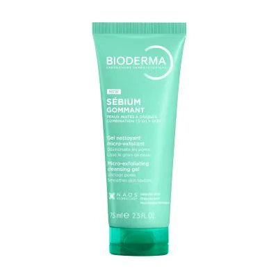 Bioderma Sebium Gommant lobošs gels 75 ml