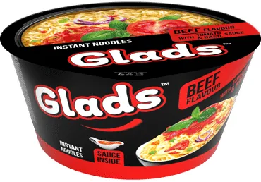 ĀTRI PAGATAVOJAMAS NŪDELES GLADS AR LIELLOPU GAĻAS GARŠU 85G
