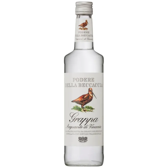 Degvīns grappa podere beccaccia 38% 0,7 l
