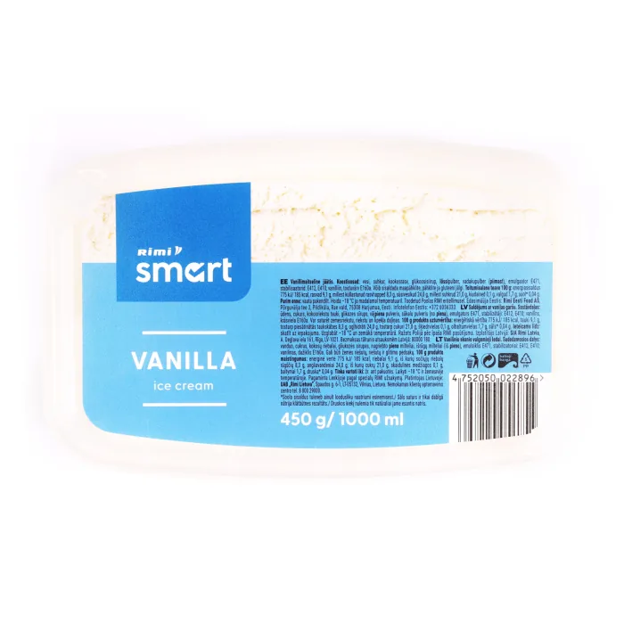 SALDĒJUMS RIMI SMART VANIĻAS 1L/450G