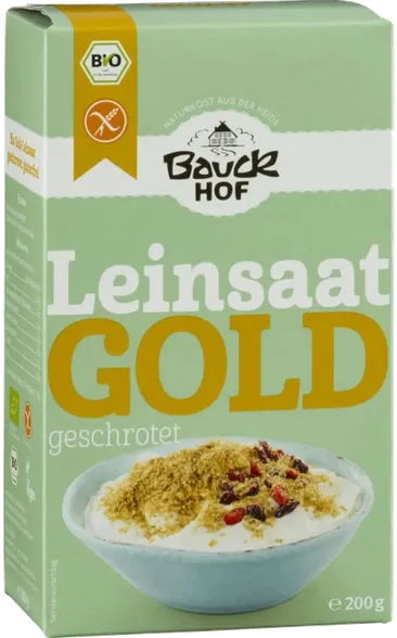 Bauck Hof Rupji Maltas Zelta linsēklas, 200 g