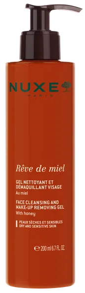 Nuxe Reve de Miel face cleansing and make-up removing gels, 200 ml