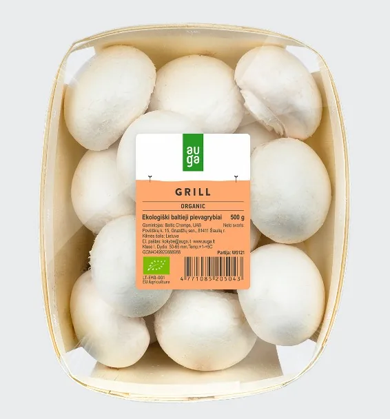 SĒNES ŠAMPINJONI GRILL, 500G, GAB