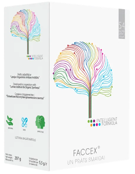 Faccex paciņas, 54 gab.