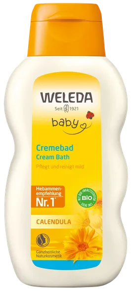Weleda Baby kliņģerīšu vannas krēms, 200 ml