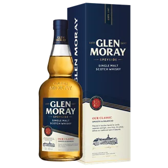 Viskijs Glen Moray Classic Single Malt 40% 0,7 l