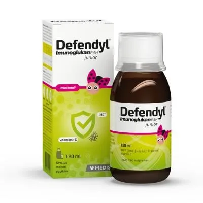 Defendyl Imunoglukan P4H Junior šķidrums 120 ml