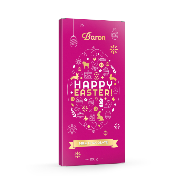 PIENA ŠOKOLĀDE BARON SLIM 100G