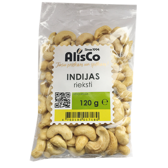 RIEKSTI ALIS CO INDIJAS 120G