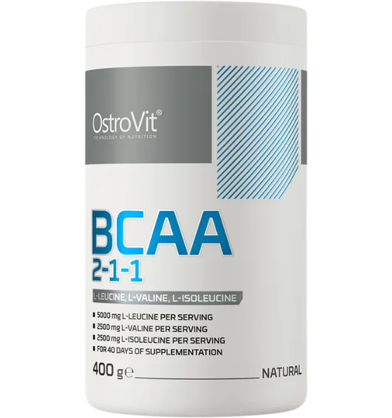 Ostrovit Bcaa 2-1-1 natural pulveris, 400 g