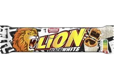ŠOKOLĀDES BATONIŅŠ BLACK WHITE LION 42G