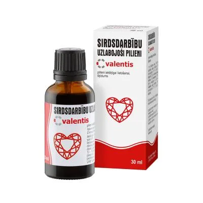 Valentis sirdsdarbību uzlabojoši pilieni 30 ml