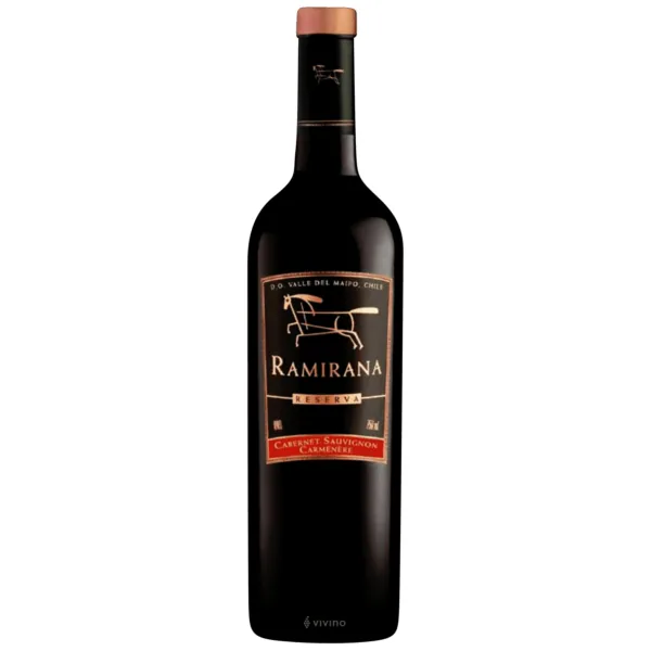 Sarkanvīns Ramirana Cabernet Sauvignon Carmenere reserva, sauss, 13,5%, 0,75 l