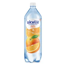 DZERAMAIS ŪDENS AKVILE AR APELSĪNU GARŠU, GĀZĒTS 1,5L