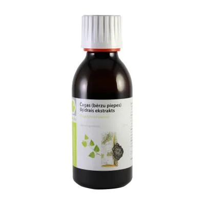 Greenice čagas (bērzu piepes) šķidrais ekstrakts 150 ml