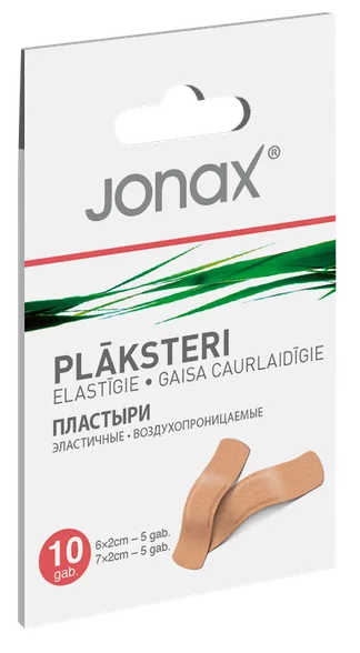 Jonax elastīgs plāksteri, 10 gab.