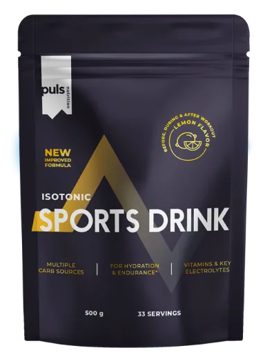 Puls Nutrition Isotonic Lemon dzēriens, 500 g