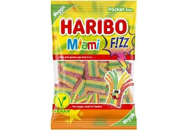 KOŠĻĀJAMĀS KONFEKTES MIAMI FIZZ HARIBO 85G