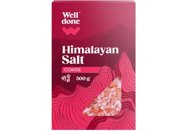 ROZĀ HIMALAJU SĀLS WELL DONE RUPJAIS 500G
