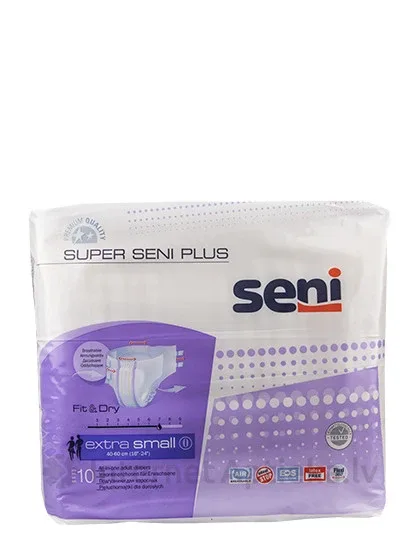 Подгузники-трусики Seni Super Plus, размер XS, 10 шт.