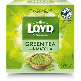 TĒJA ZAĻĀ LOYD MATCHA 1.5GX20