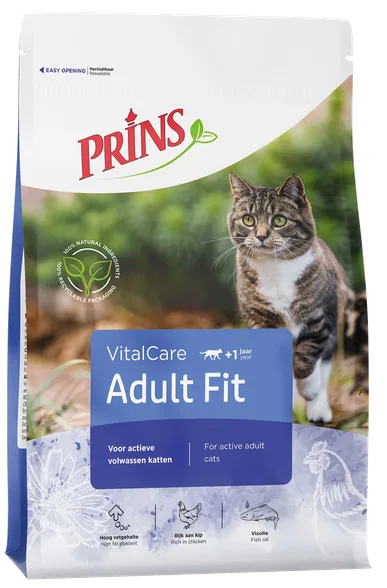Prins Vitalcare Adult Fit sausā barība, 1,5 kg