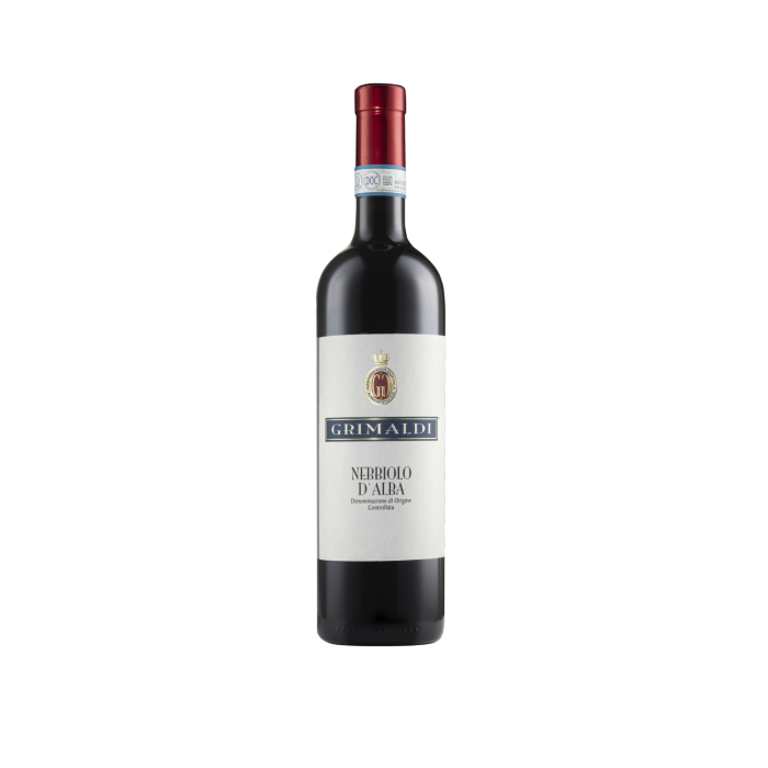 SARKANVĪNS GRIMALDI NEBBIOLO SAUSS 14% 0,75L