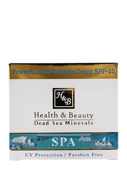 H&B intensīvs pretgrumbu krēms ar SPF 20, 50 ml