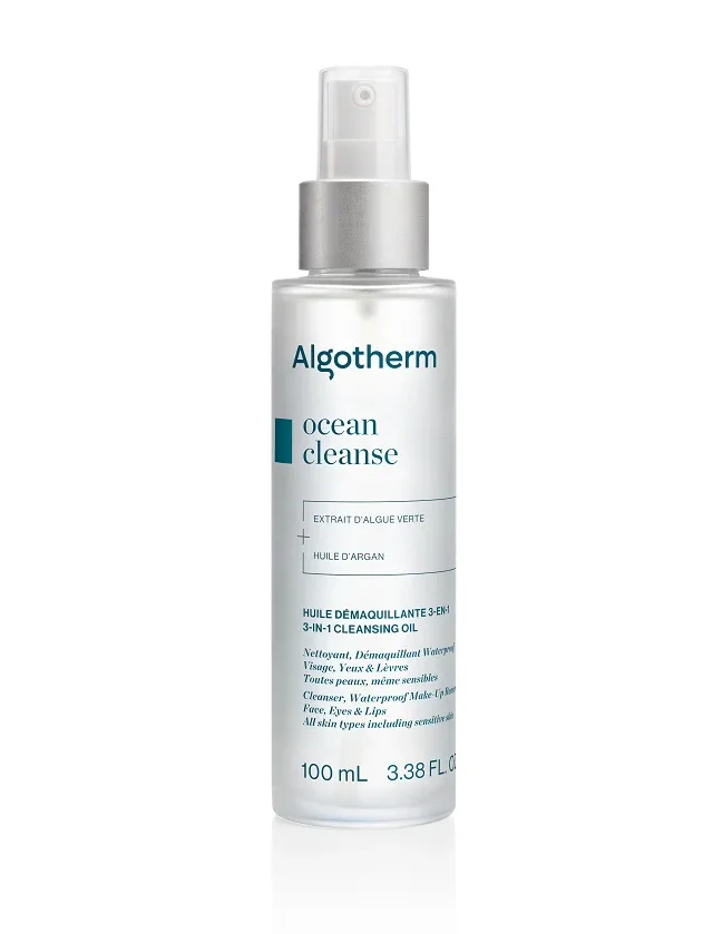 Algotherm Ocean Cleanse 3 in 1 eļļa kosmētikas noņemšanai, 100 ml